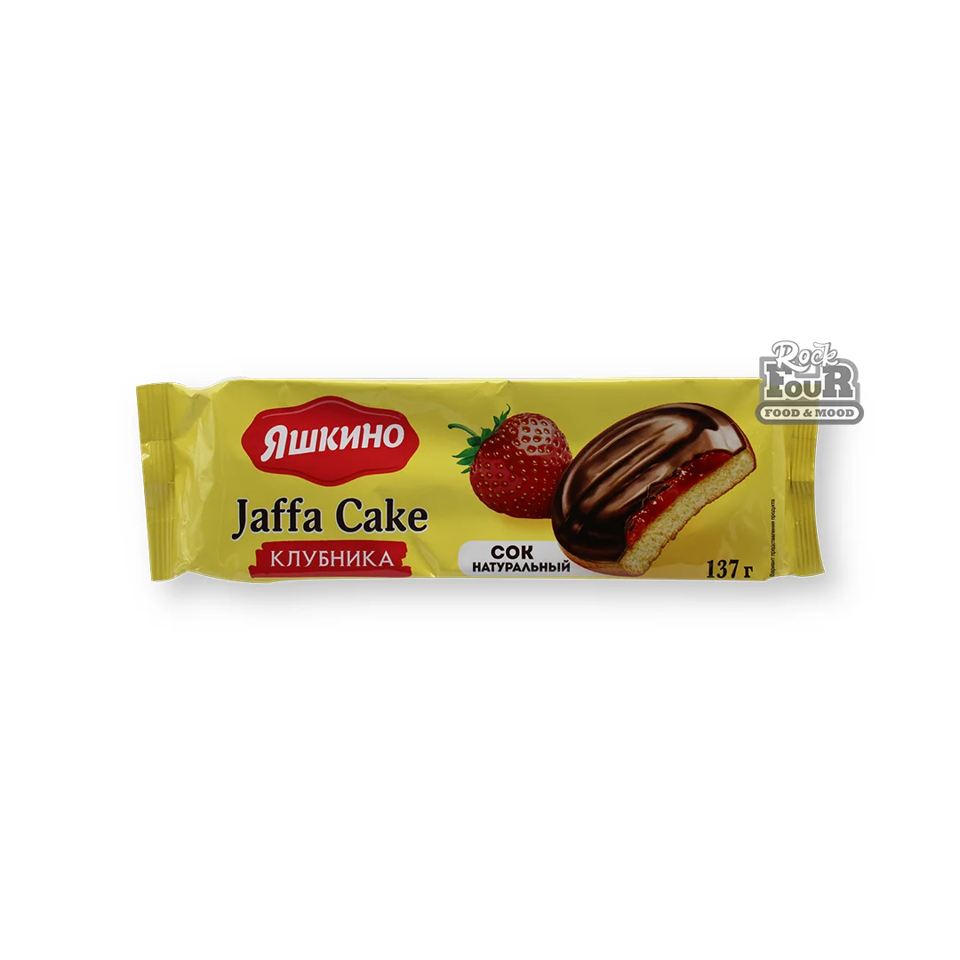 Cookies "Yashkino" with strawberries 137g